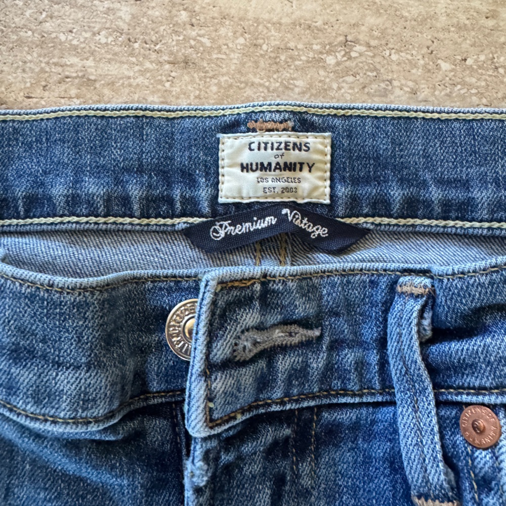 Citizens of humanity premium vintage straight leg jeans